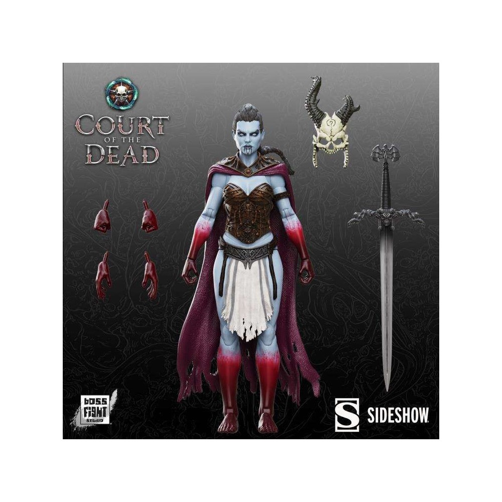BOSS FIGHT STUDIO COURT OF THE DEAD KIER DEATH WARBRINGER 1/12 SCALE ACTION FIGURE