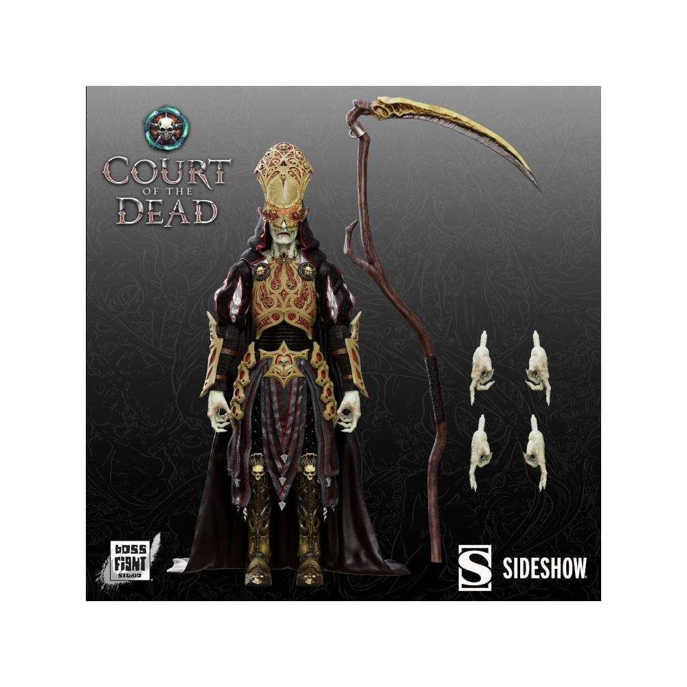 COURT OF THE DEAD DEATH MASTER OF UNDERWORLD ACTION FIGURE BOSS FIGHT STUDIO