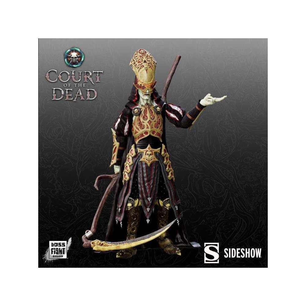 COURT OF THE DEAD DEATH MASTER OF UNDERWORLD ACTION FIGURE BOSS FIGHT STUDIO