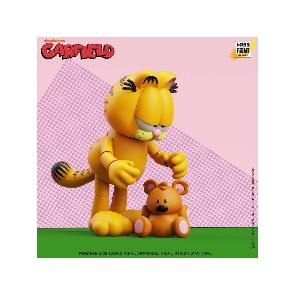 GARFIELD ACTION FIGURE BOSS FIGHT STUDIO