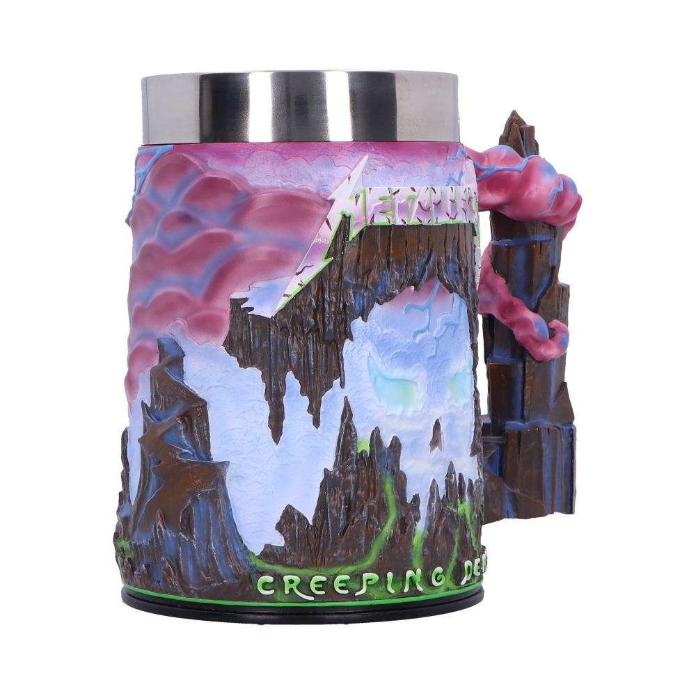 METALLICA CREEPING DEATH TANKARD BOCCALE IN RESINA NEMESIS NOW