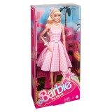 MATTEL BARBIE THE MOVIE BARBIE IN PINK GINGHAM DRESS DOLL ACTION FIGURE
