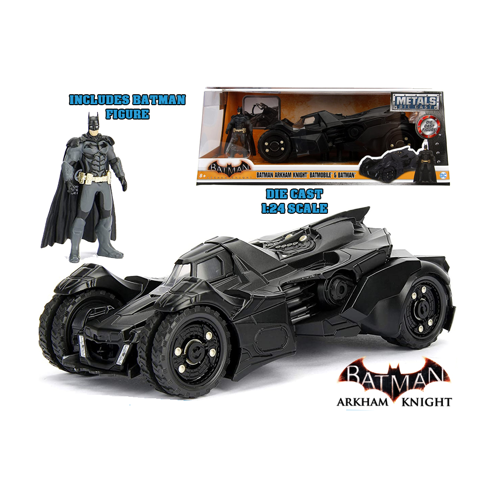 BATMAN ARKHAM KNIGHT BATMOBILE DIE CAST 1/24 MODEL JADA TOYS