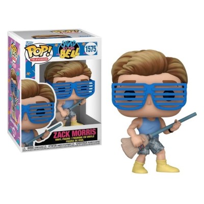 FUNKO POP! BAYSIDE SCHOOL SAVED BY THE BELL ZACK MORRIS BOBBLE HEAD FIGURE FUNKO