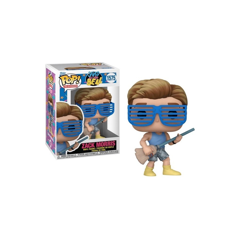 FUNKO POP! BAYSIDE SCHOOL SAVED BY THE BELL ZACK MORRIS BOBBLE HEAD FIGURE FUNKO