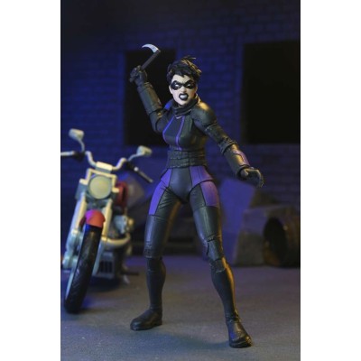 TEENAGE MUTANT NINJA TURTLES THE LAST RONIN CASEY MARIE WITH MOTORCYCLE ACTION FIGURE NECA