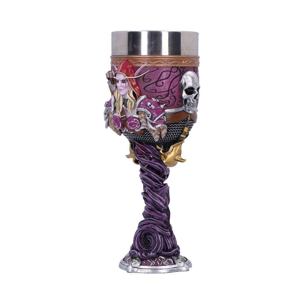 NEMESIS NOW WORLD OF WARCRAFT SYLVANAS GOBLET RESIN