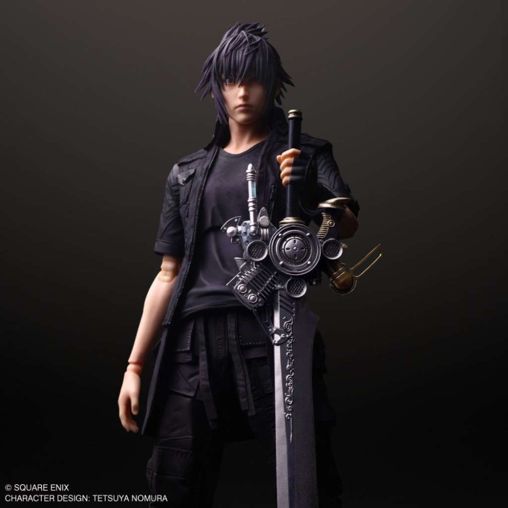 SQUARE ENIX FINAL FANTASY XV NOCTIS LUCIUS CAELUM PLAY ARTS SHIN 26CM ACTION FIGURE