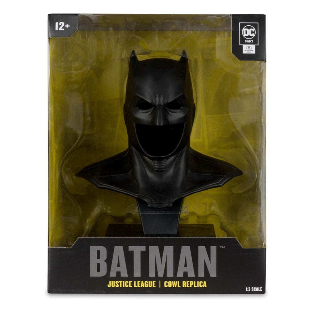 MC FARLANE DC DIRECT BATMAN JUSTICE LEAGUE COWL REPLICA BUST 1/3 FIGURE STATUE