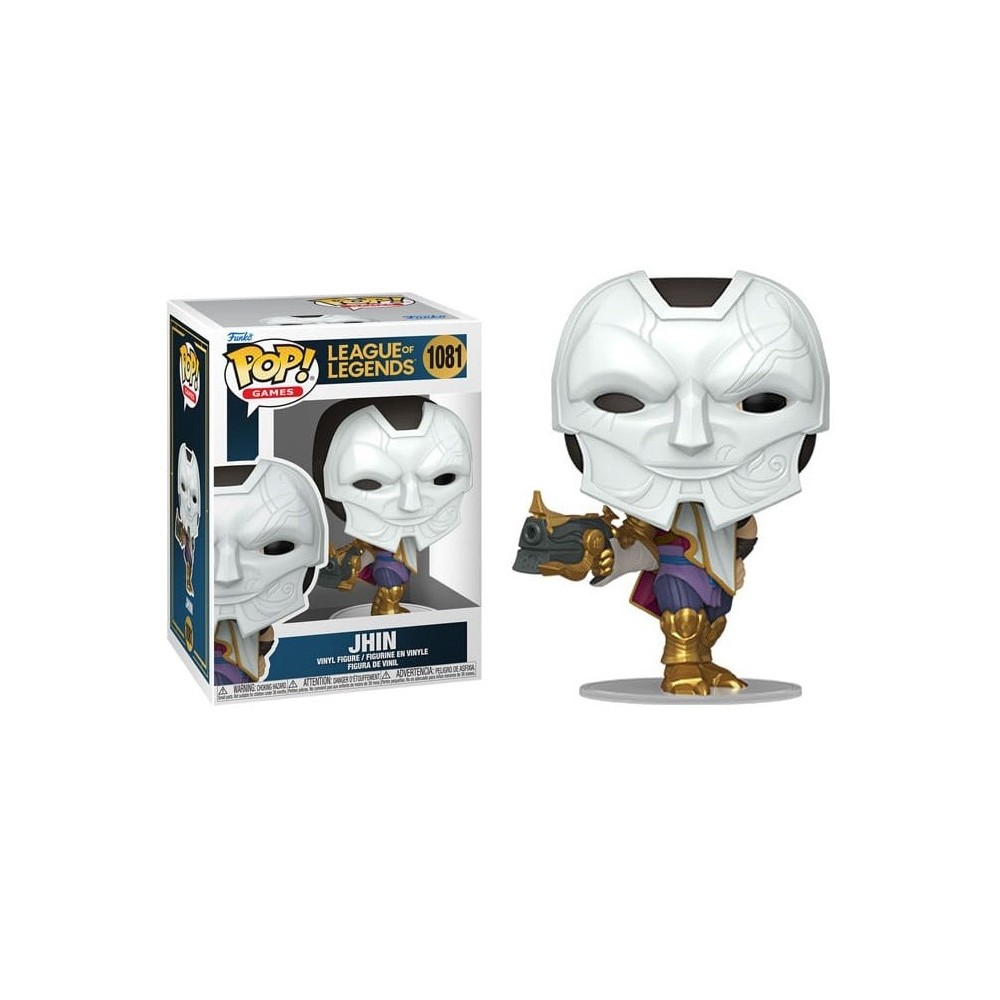 FUNKO POP! LEAGUE OF LEGENDS JHIN BOBBLE HEAD FIGURE FUNKO