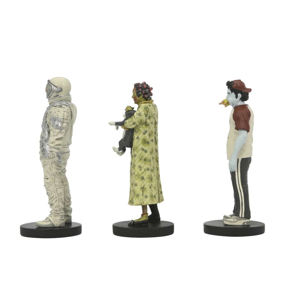 BEETLEJUICE 2 WAITING ROOM 2 SET 3-PACK STATUA FIGURE NECA