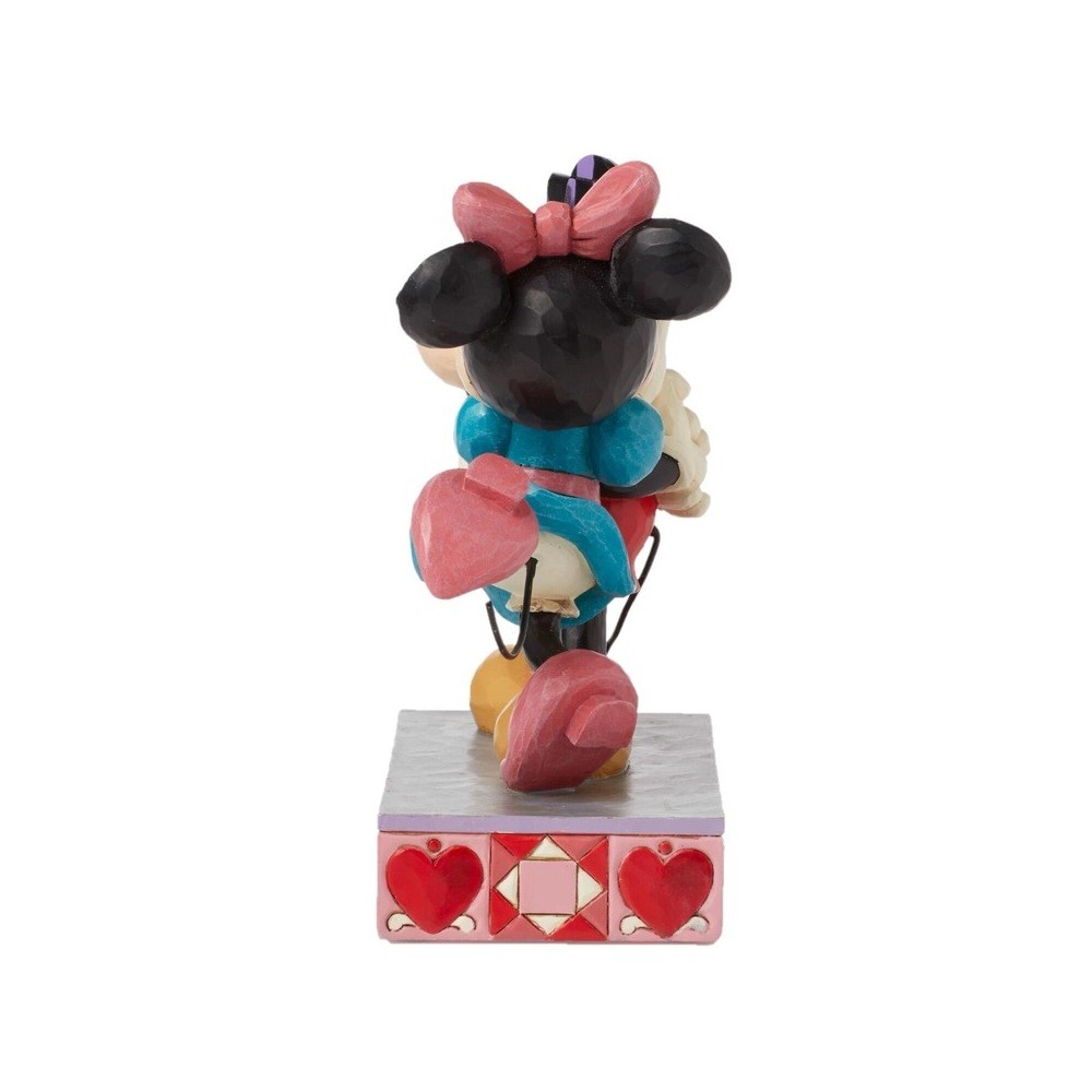 ENESCO MICKEY AND MINNIE MOUSE HUGS AND KISSES STATUE FIGURE
