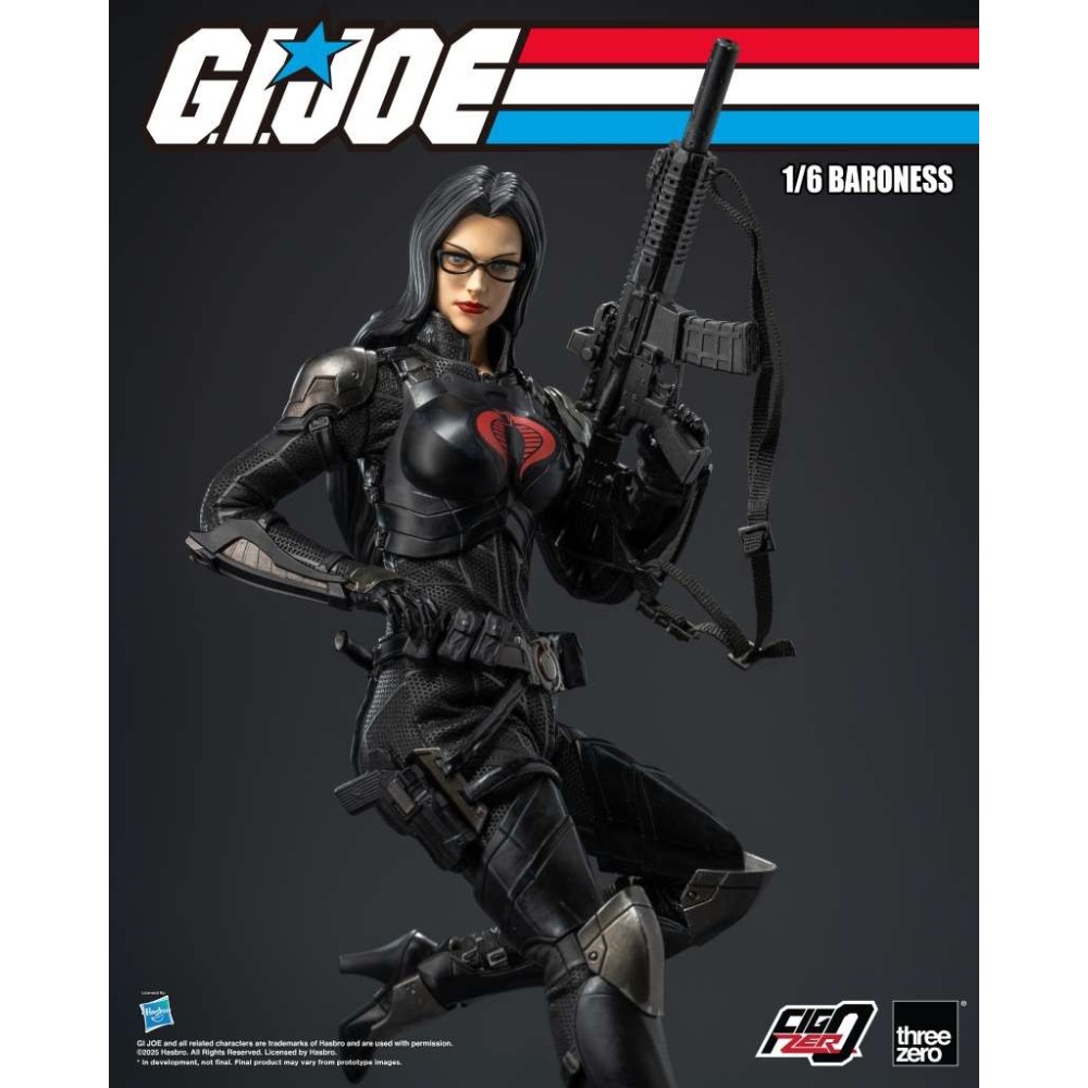 G.I. JOE BARONESS 1/6 ACTION FIGURE THREEZERO
