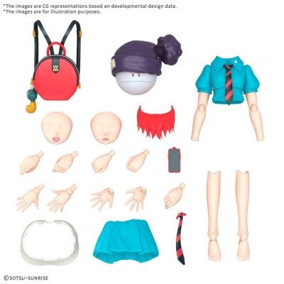 FIGURE RISE AMATE YUZURIHA MACHU MODEL KIT ACTION FIGURE BANDAI