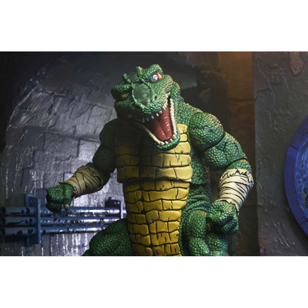 TEENAGE MUTANT NINJA TURTLES MIRAGE COMICS LEATHERHEAD ACTION FIGURE NECA