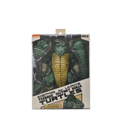 NECA TMNT NINJA TURTLES MIRAGE COMICS VERSION LEATHERHEAD DLX ACTION FIGURE