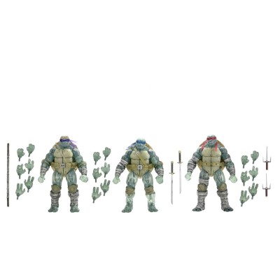 TEENAGE MUTANT NINJA TURTLES THE LAST RONIN GHOST BROTHERS ACTION FIGURES NECA