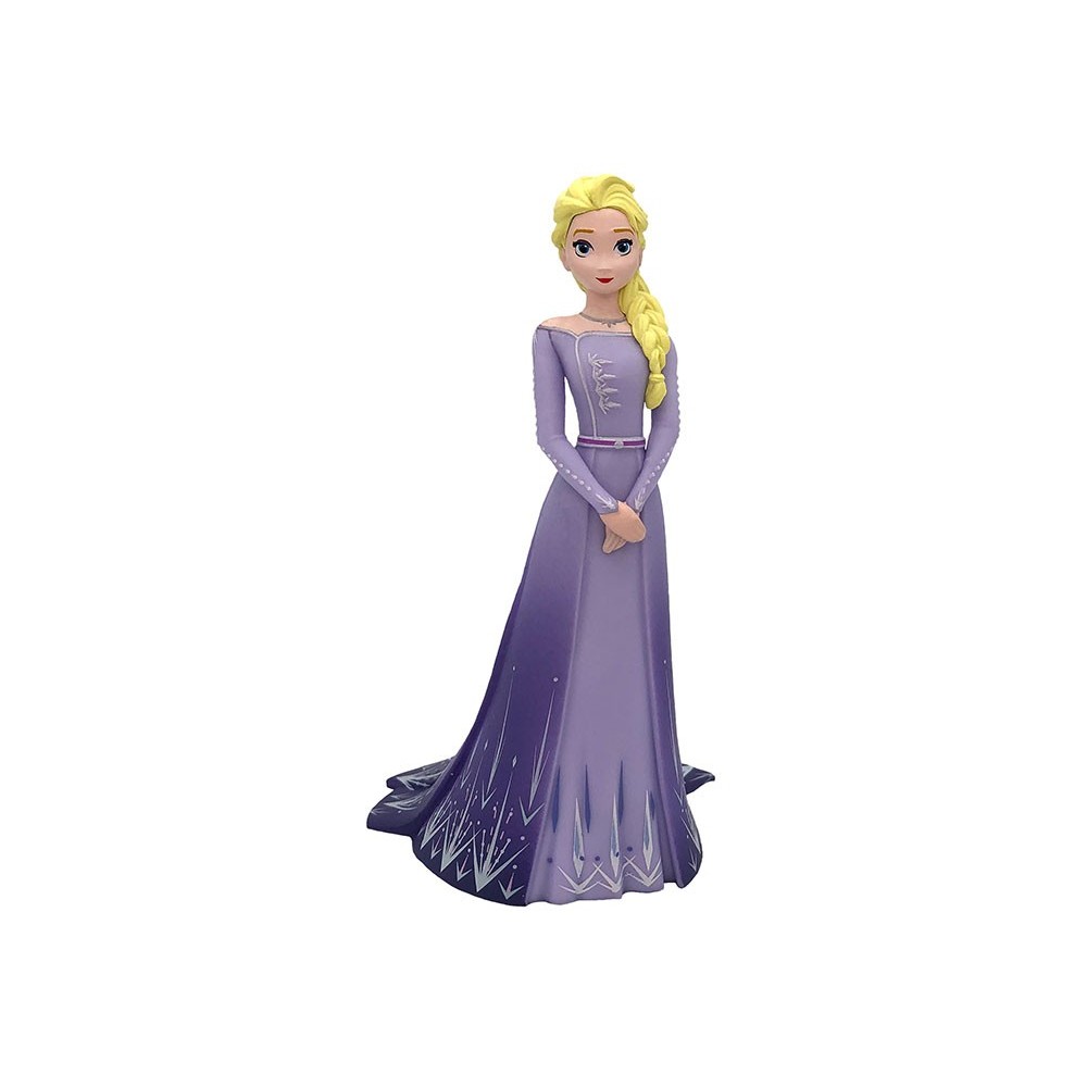 BULLYLAND DISNEY FROZEN 2 ELSA PURPLE DRESS MINI FIGURE