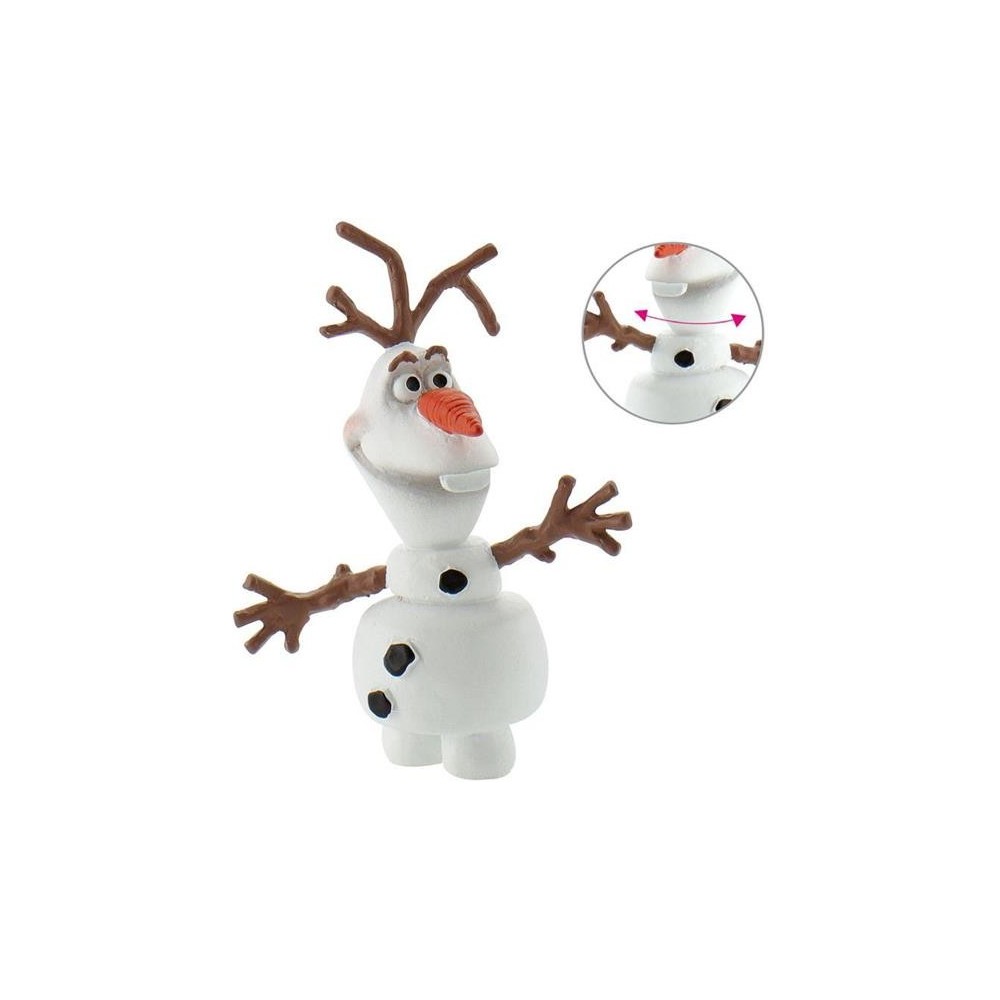 DISNEY FROZEN 2 SET 3X MINI FIGURE ELSA ANNA OLAF BULLYLAND