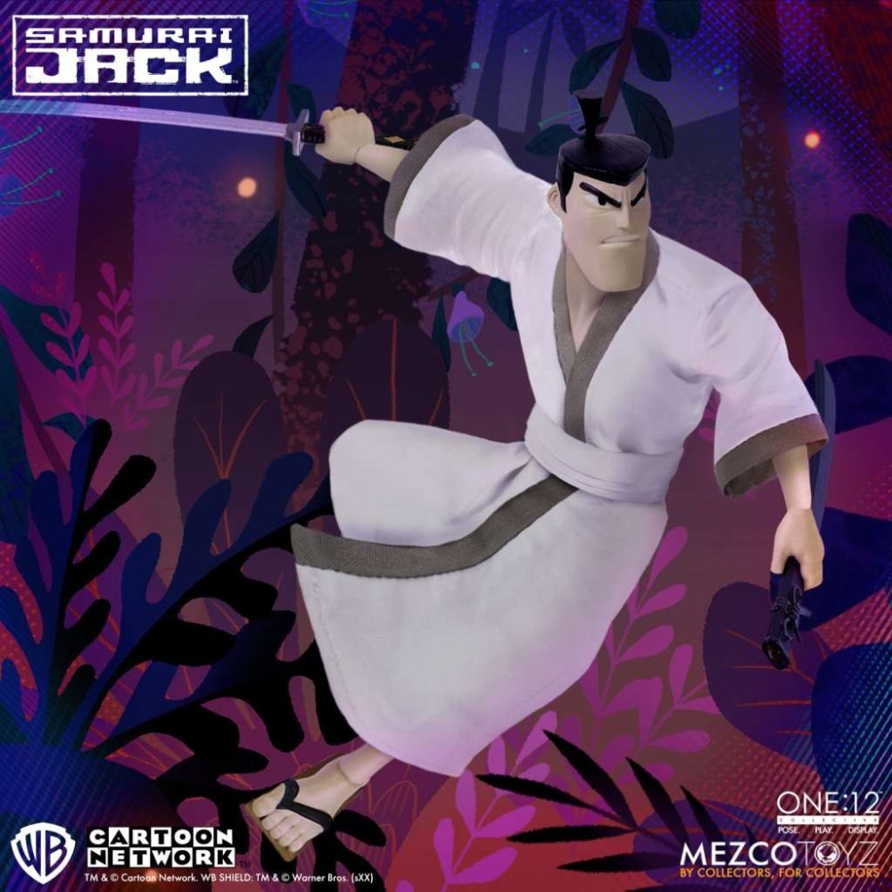 SAMURAI JACK ONE:12 COLLECTIVE ACTION FIGURE MEZCO TOYS
