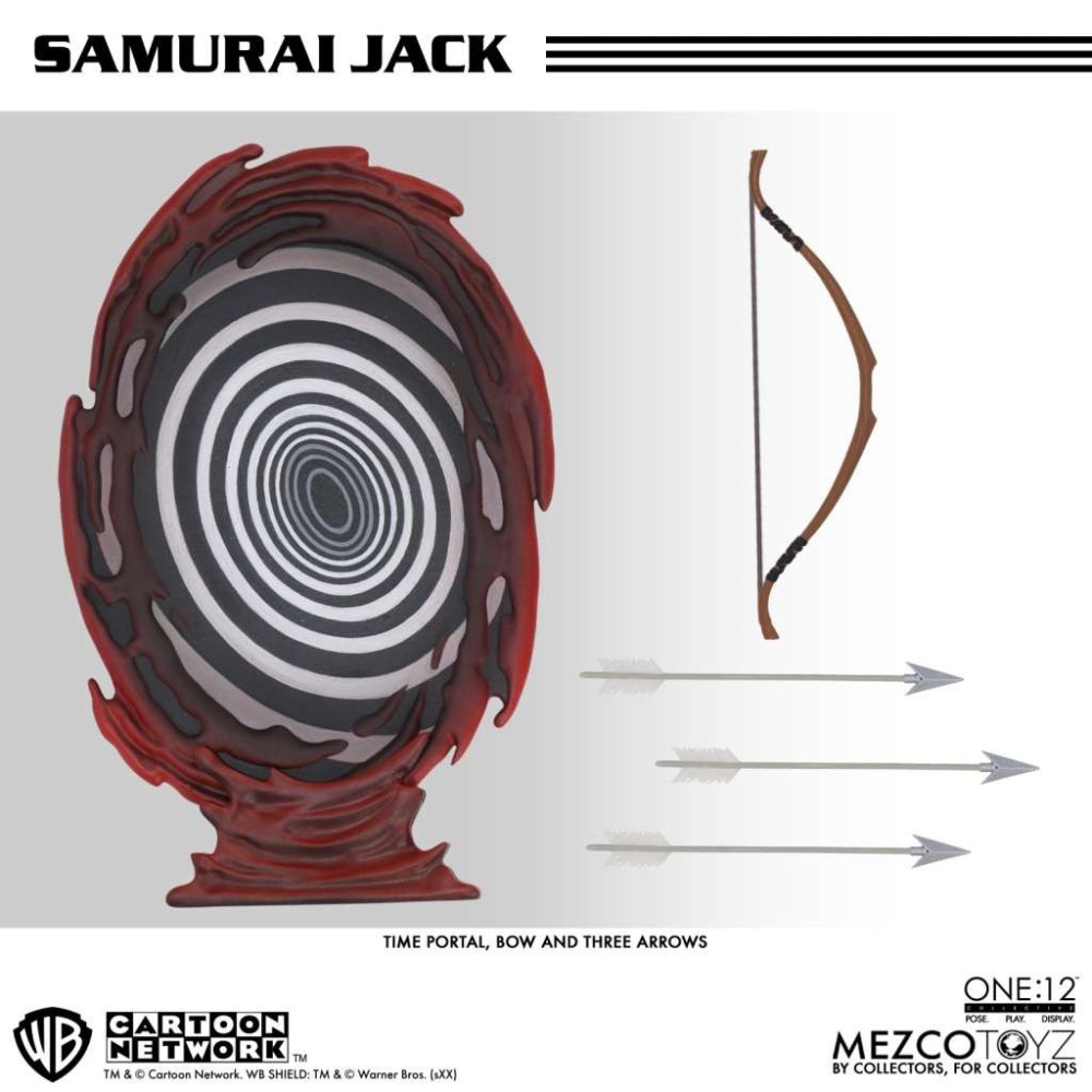 SAMURAI JACK ONE:12 COLLECTIVE ACTION FIGURE MEZCO TOYS
