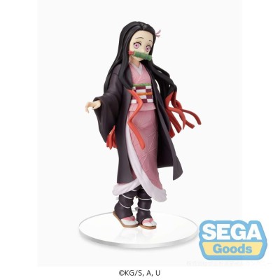 SEGA GOODS DEMON SLAYER NEZUKO KAMADO SIBLING BOND SPM PVC FIGURE STATUE