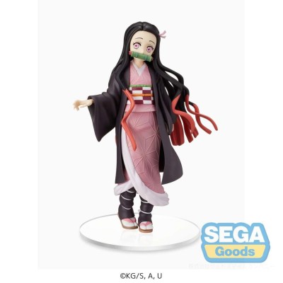 SEGA GOODS DEMON SLAYER NEZUKO KAMADO SIBLING BOND SPM PVC FIGURE STATUE