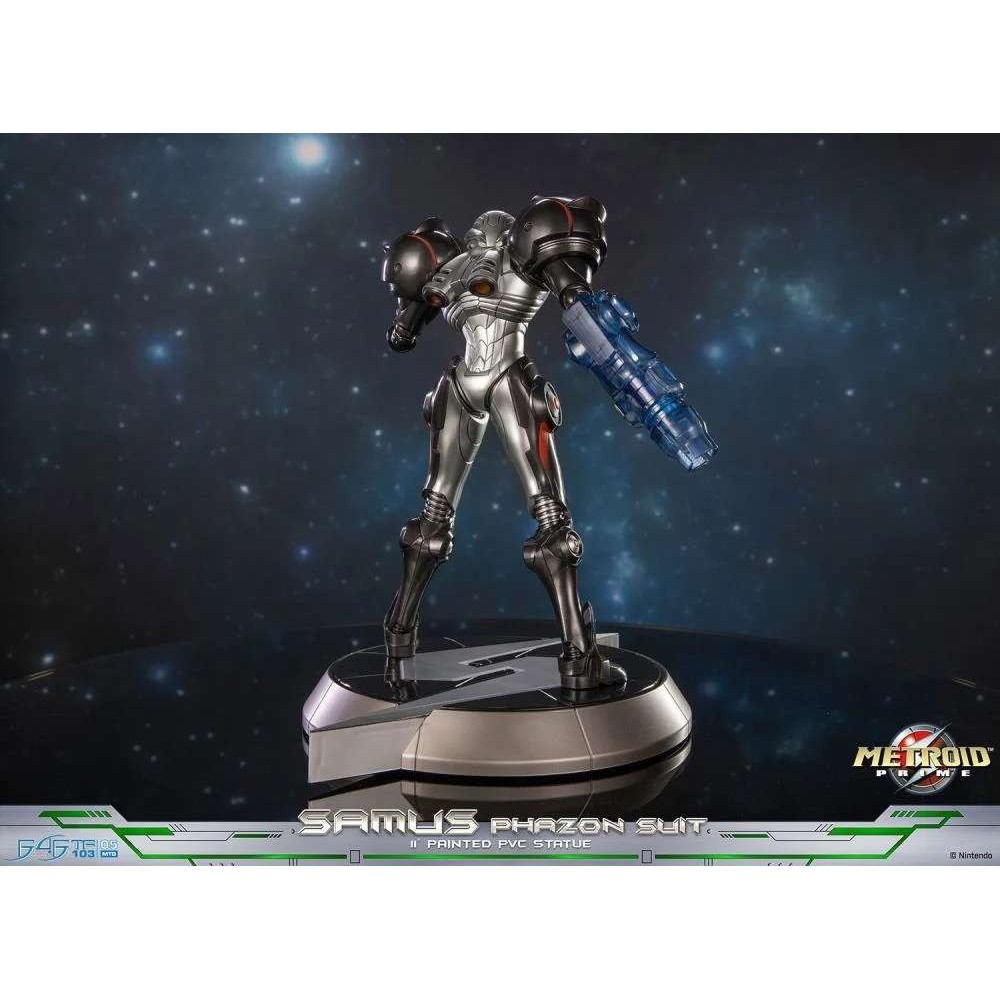FIRST4FIGURES METROID PRIME SAMUS PHAZON SUIT STATUA FIGUREMETROID PRIME SAMUS PHAZON SUIT PVC STATUE FIGURE