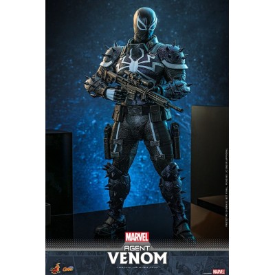 HOT TOYS MARVEL COMICS AGENT VENOM 1/6 SCALE 32CM ACTION FIGURE
