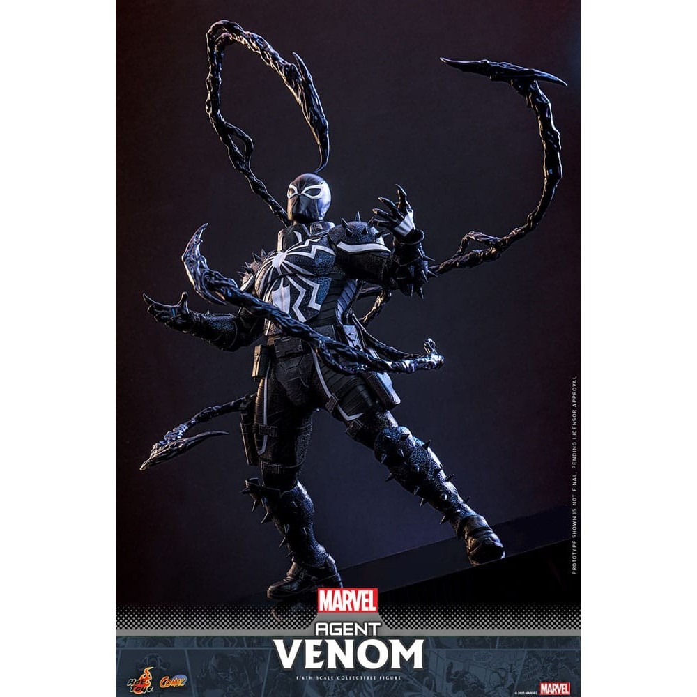 HOT TOYS MARVEL COMICS AGENT VENOM 1/6 SCALE 32CM ACTION FIGURE