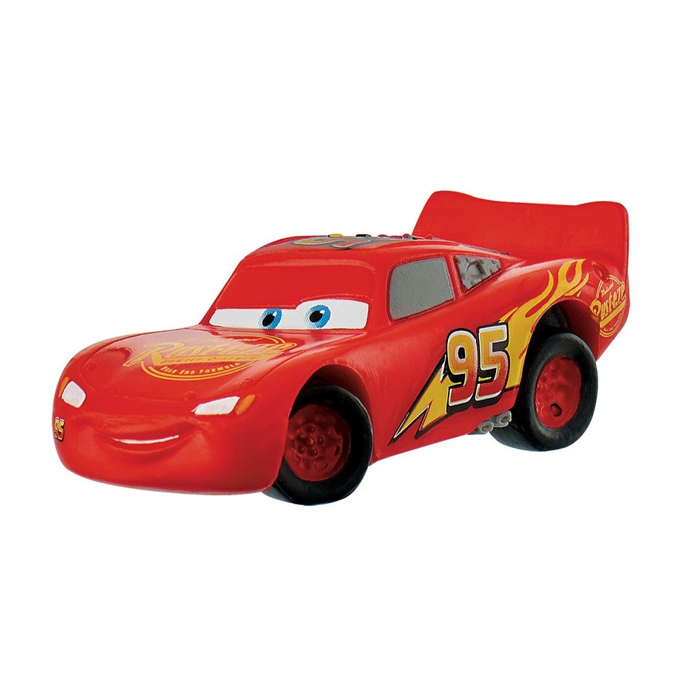 BULLYLAND DISNEY CARS LIGHTNING MCQUEEN MINI FIGURE