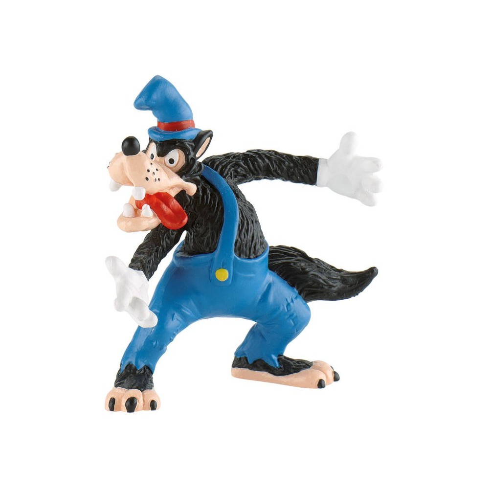 DISNEY I TRE PORCELLINI EZECHIELE LUPO MINI FIGURE BULLYLAND