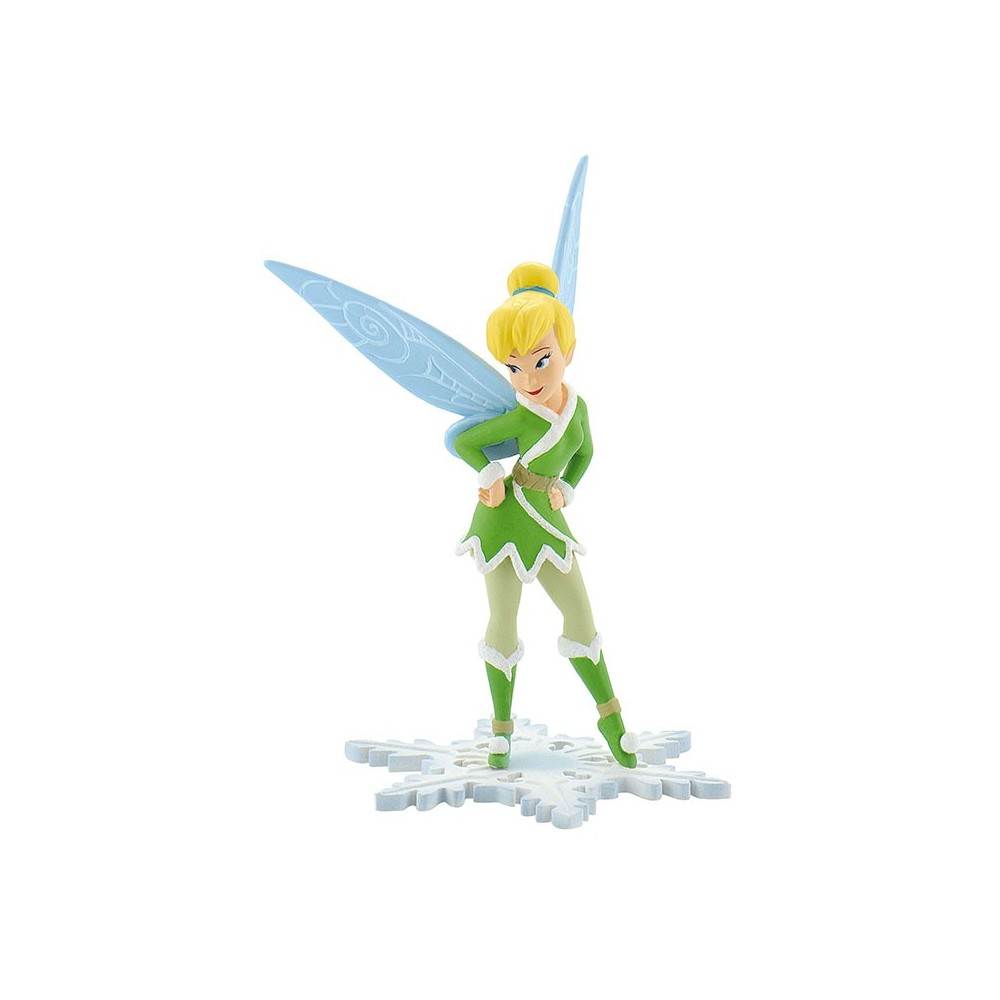 BULLYLAND DISNEY PETER PAN TINKER BELL WINTER FAIRY MINI FIGURE