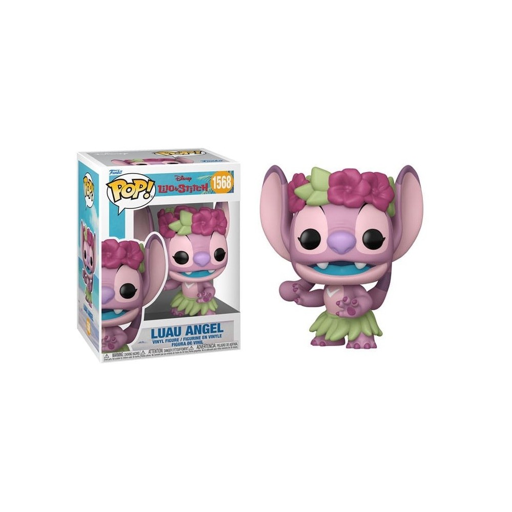 FUNKO POP! LILO & STITCH LUAU ANGEL BOBBLE HEAD FIGURE FUNKO