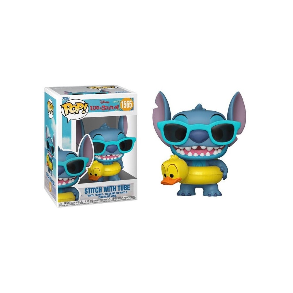 FUNKO POP! LILO & STITCH WITH TUBE BOBBLE HEAD FIGURE FUNKO