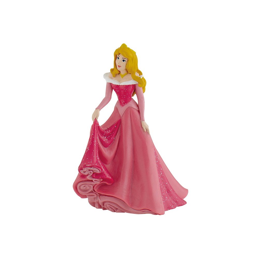 BULLYLAND DISNEY SLEEPING BEAUTY AURORA DRESS MINI FIGURE