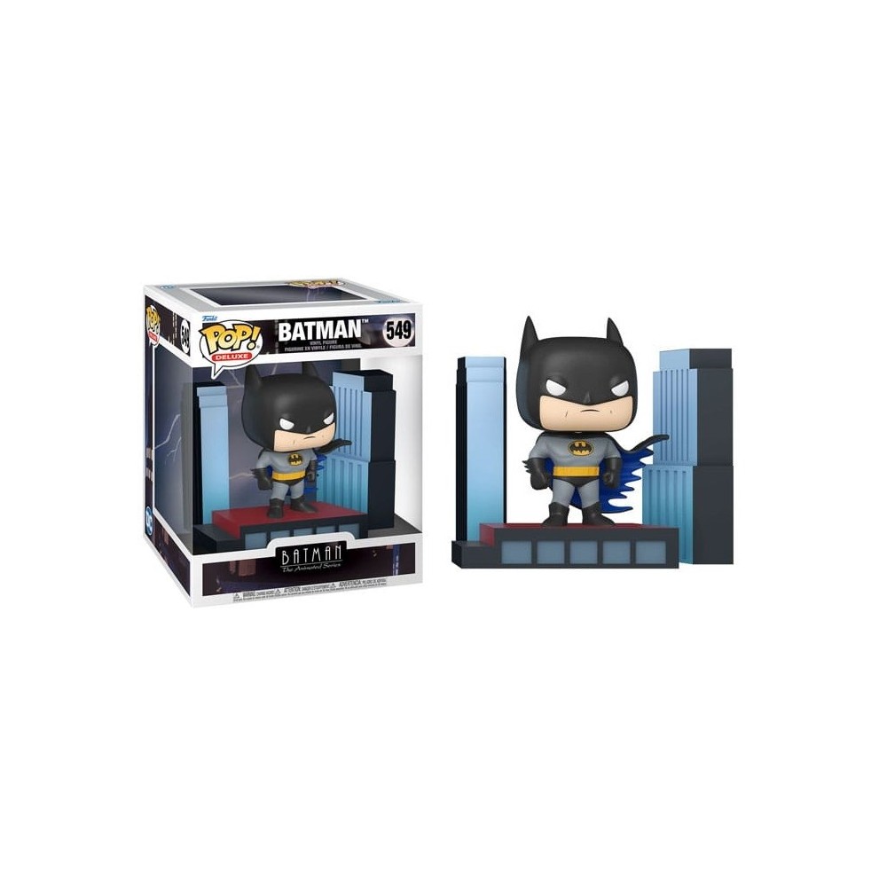FUNKO POP! BATMAN THE ANIMATED SERIES BATMAN DELUXE BOBBLE HEAD FIGURE FUNKO