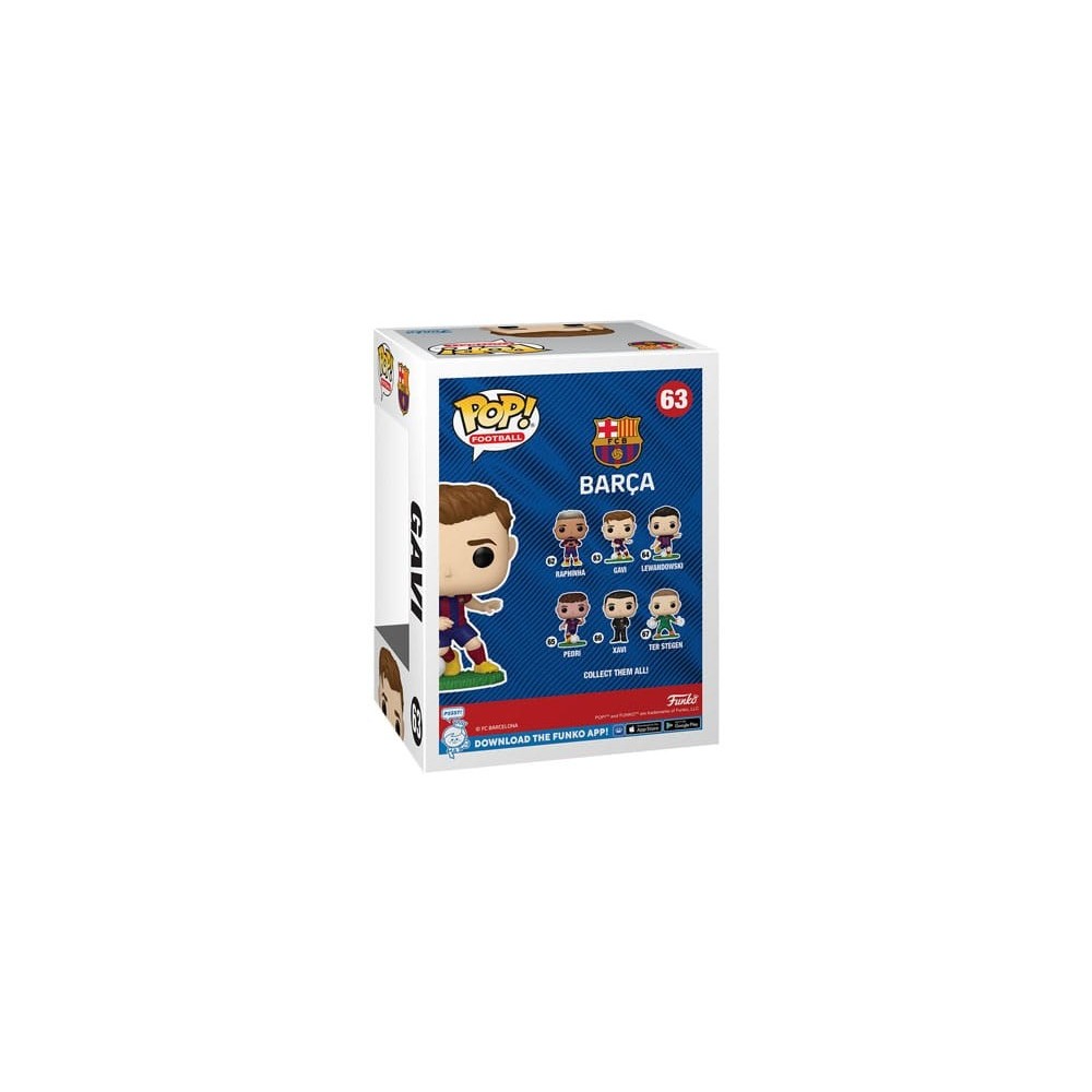 FUNKO FUNKO POP! FOOTBALL BARCA GAVI BOBBLE HEAD FIGURE
