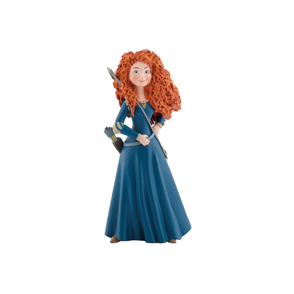 DISNEY RIBELLE MERIDA MINI FIGURE BULLYLAND