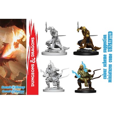 DUNGEONS AND DRAGONS NOLZUR'S GITHZERAI 2X MINIATURE WIZKIDS