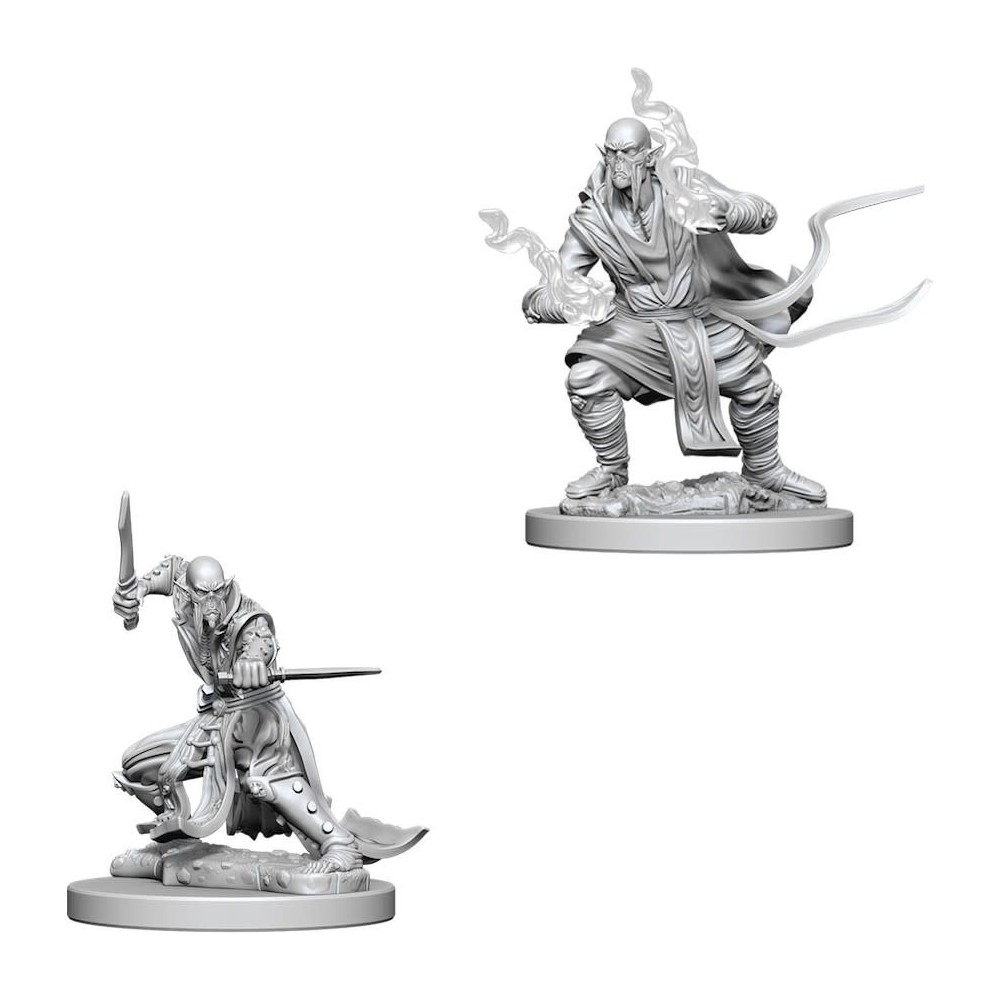 DUNGEONS AND DRAGONS NOLZUR'S GITHZERAI 2X MINIATURE WIZKIDS