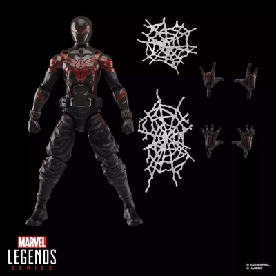 MARVEL LEGENDS GAMERVERSE SPIDER-MAN 2 MILES MORALES BROOKLYN 2099 SUIT ACTION FIGURE HASBRO