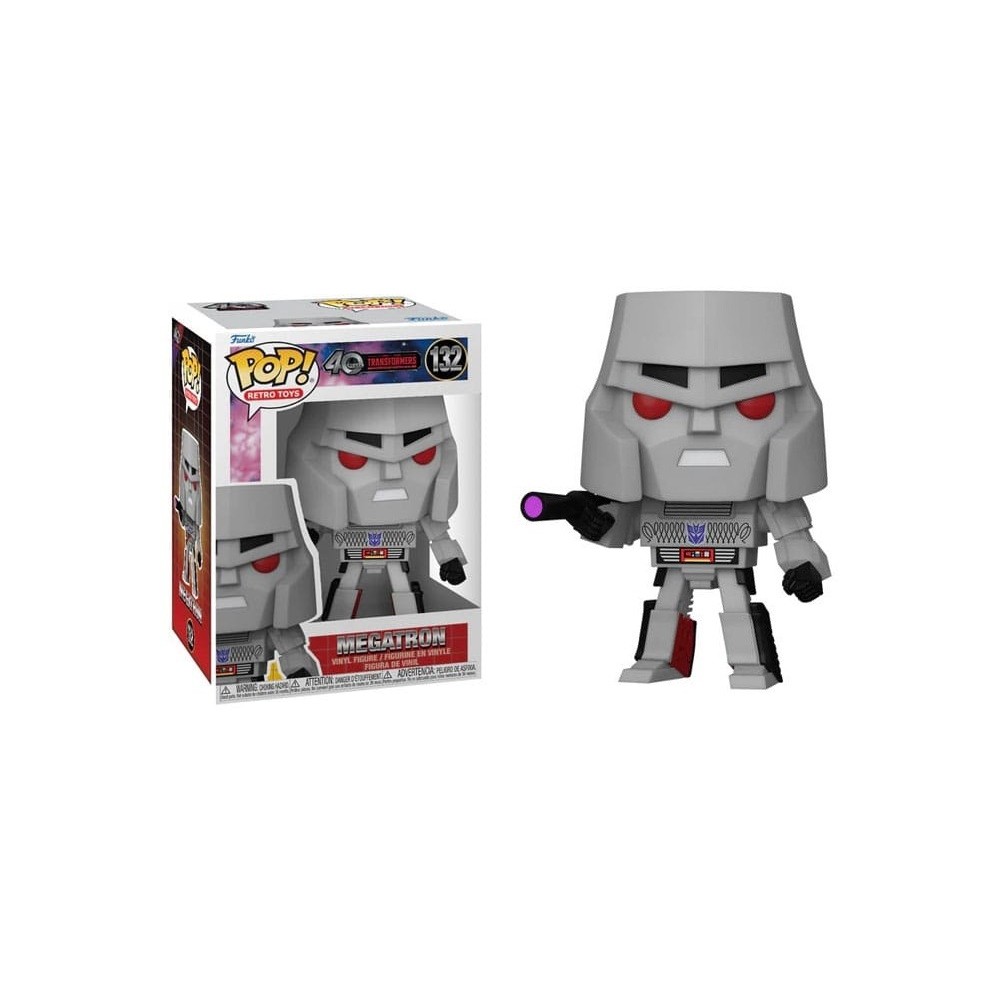 FUNKO FUNKO POP! RETRO TOYS TRANSFORMERS MEGATRON BOBBLE HEAD