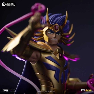 IRON STUDIOS SAINT SEIYA CANCER DEATHMASK ART SCALE 1/10 STATUE