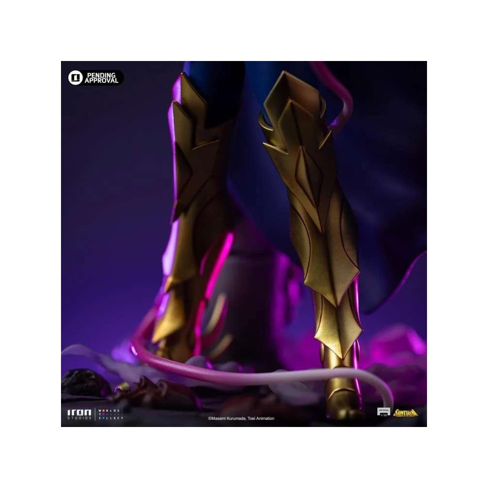 SAINT SEIYA CANCER DEATHMASK ART SCALE 1/10 STATUA FIGURE IRON STUDIOS