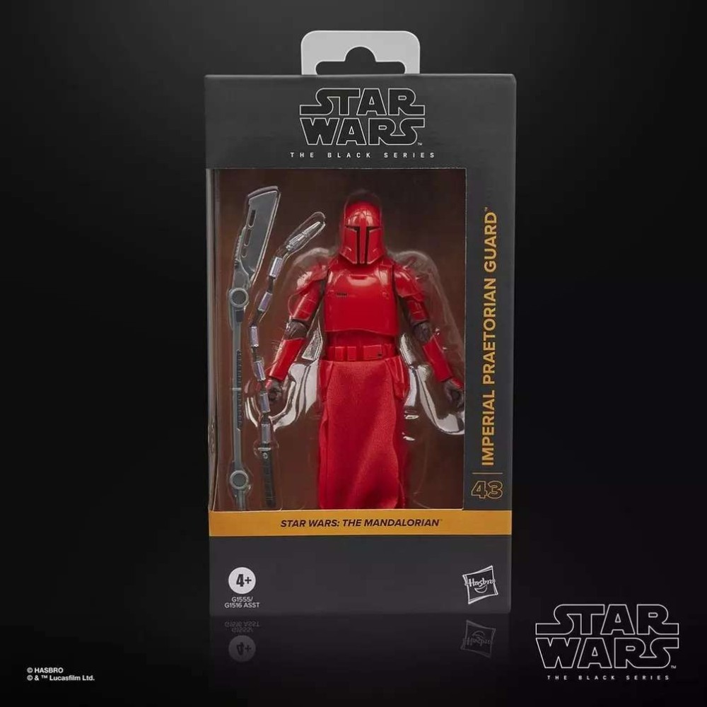 HASBRO STAR WARS THE BLACK SERIES THE MANDALORIAN IMPERIAL PRAETORIAN GUARD ACTION FIGURE