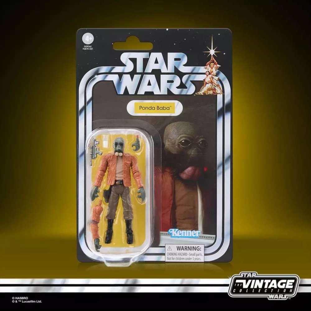 HASBRO STAR WARS PONDA BABA VINTAGE COLLECTION ACTION FIGURE