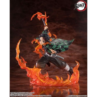 BANDAI DEMON SLAYER TANJIRO KAMADO KYOJURO RENGOKU SWORD GUARD FIGUARTS ZERO STATUE