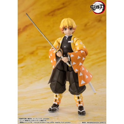 DEMON SLAYER ZENITSU AGATSUMA S.H. FIGUARTS ACTION FIGURE BANDAI