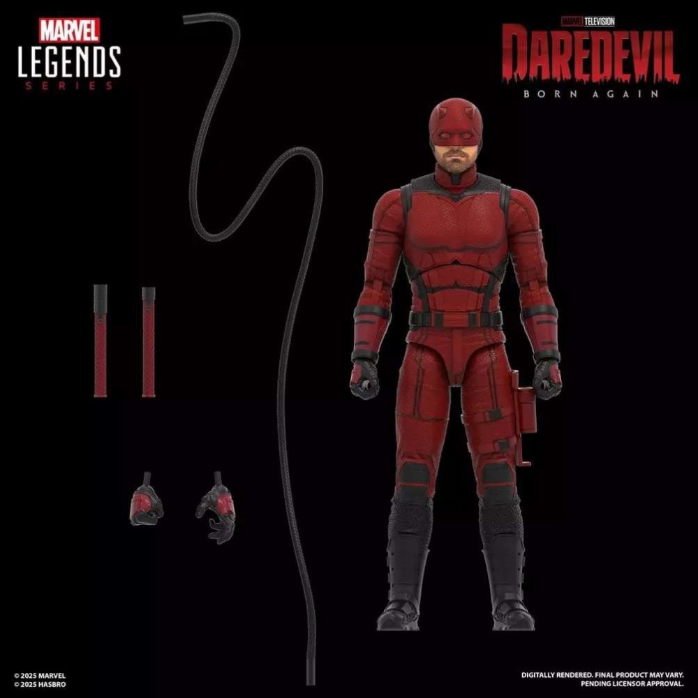 MARVEL LEGENDS DAREDEVIL BORN AGAIN DAREDEVIL ACTION FIGURE HASBRO